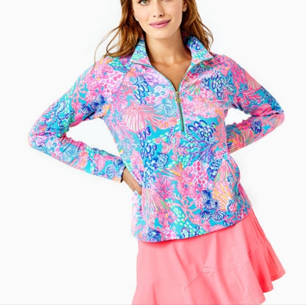 UPF 50 Melena Popover - Multi Splendor In The Sand